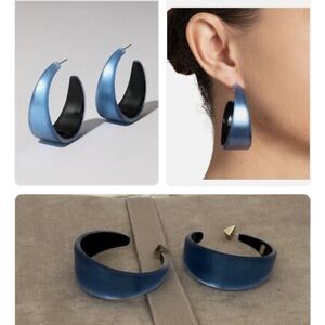 Alexis Bittar Beautiful Blue Earrings